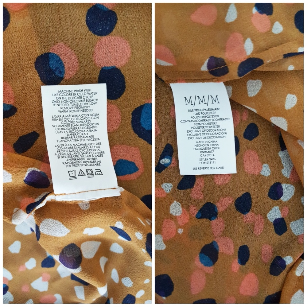 *SOLD* Cabi Cheers Sleeveless Button Down Blouse - Picture 6 of 8